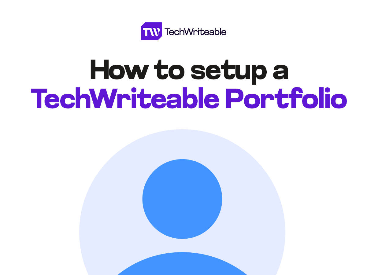 How To Setup TechWriteable Portfolio